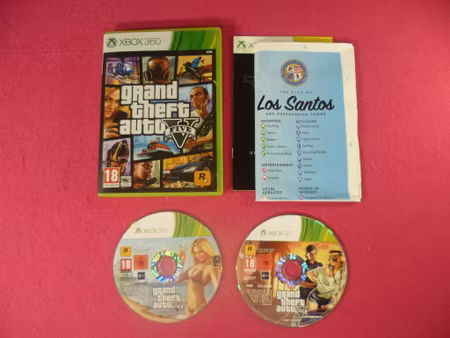 Grand Theft Auto V (inkl. Kartan) - Xbox 360 PAL