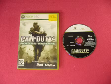 Call of Duty 4: Modern Warfare - Xbox 360 PAL Nordisk Utgåva