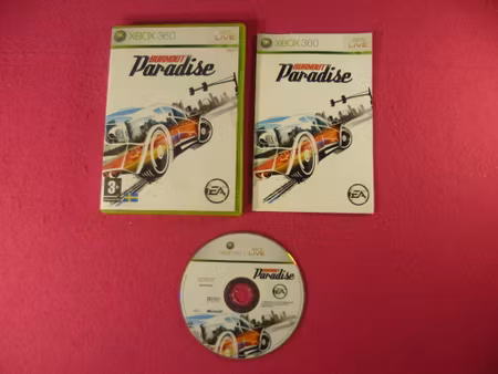 Burnout: Paradise - Xbox 360 PAL Svensk Utgåva