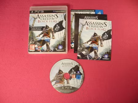 Assassins Creed IV: Black Flag - PS3 Playstation 3 Nordisk Utgåva