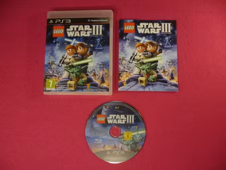 Lego Star Wars 3: The Clone Wars - PS3 Playstation 3 Nordisk Utgåva