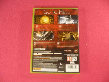 Dantes Inferno - Xbox 360 PAL Nordisk Utgåva