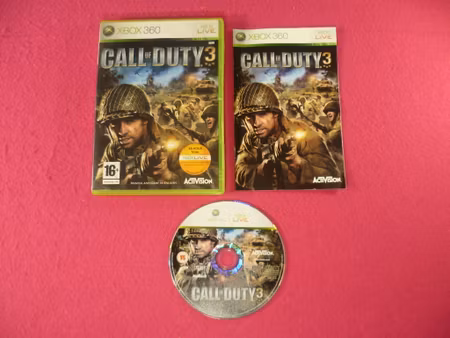 Call of Duty 3 - Xbox 360 PAL Nordisk Utgåva