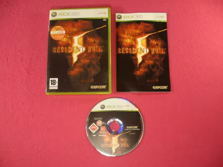 Resident Evil 5 - Xbox 360 PAL Nordisk Utgåva