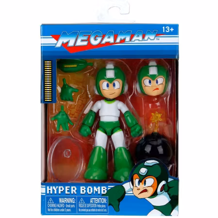 (Nytt) Mega Man Action Figure - Hyper Bomb