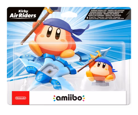 Bandana Waddle Dee + Winged Star - Kirby Air Riders - Amiibo