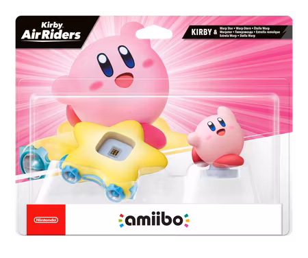 Kirby and Warp Star - Kirby Air Riders - Amiibo