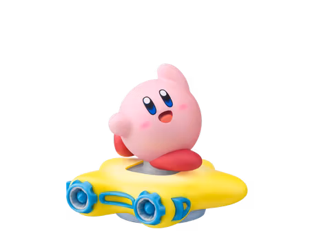 Kirby and Warp Star - Kirby Air Riders - Amiibo