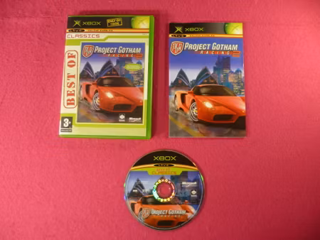 Project Gotham Racing 2 - XBOX PAL Nordisk Utgåva