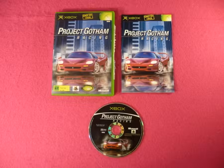 Project Gotham Racing - XBOX PAL Nordisk Utgåva
