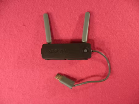 Xbox 360 Trådlös Nätverksadapter / WiFi Receiver (Två antenner)