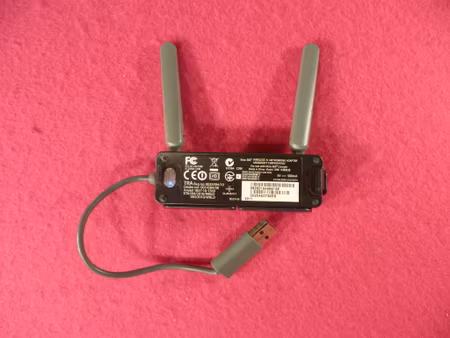 Xbox 360 Trådlös Nätverksadapter / WiFi Receiver (Två antenner)