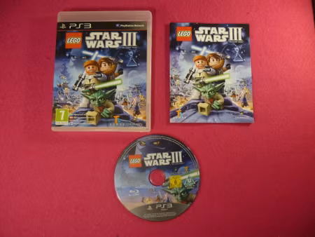 Lego Star Wars 3: The Clone Wars - PS3 Playstation 3 Nordisk Utgåva