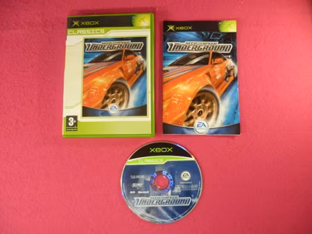 Need for Speed: Underground - XBOX PAL Svensk Utgåva