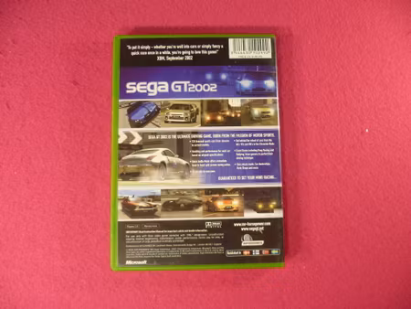 Sega GT 2002 - XBOX PAL Nordisk Utgåva
