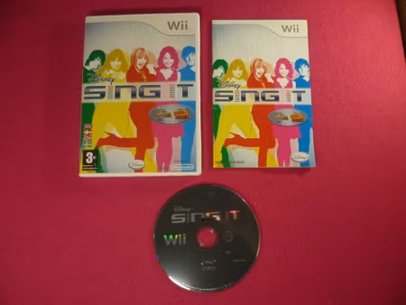 Disney Sing It - Nintendo Wii Nordisk Utgåva