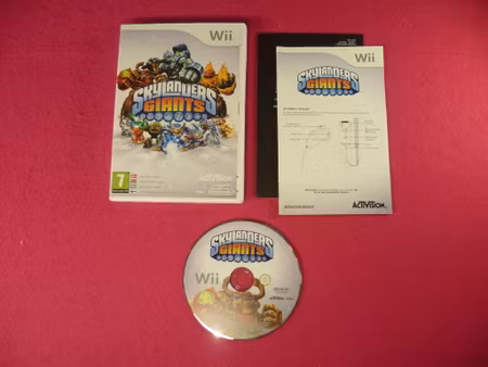 Skylanders: Giants - Nintendo Wii PAL Nordisk Utgåva (Alla talar svenska)