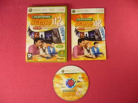 Scene It? - Xbox 360 PAL Svensk Utgåva