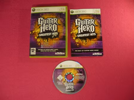 Guitar Hero: Greatest Hits - Xbox 360 PAL Nordisk Utgåva