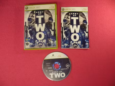 Army of Two - Xbox 360 PAL Svensk Utgåva