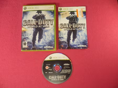 Call of Duty: World at War - Xbox 360 PAL Nordisk Utgåva