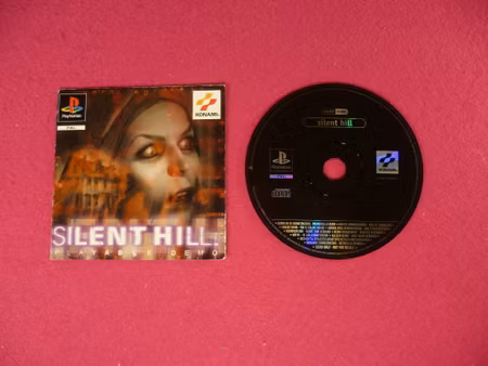 Silent Hill Playable Demo (Endast Disc + Poster/Sleeve) - PS1 Playstation 1