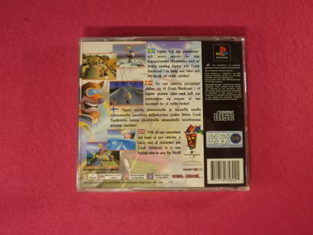 Crash Bandicoot 3: Warped - PS1 Playstation 1 PAL Nordisk Utgåva