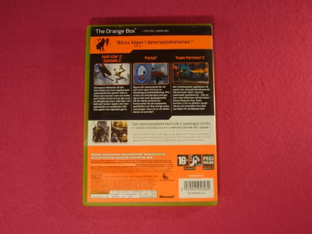 The Orange Box - Xbox 360 PAL Svensk Utgåva