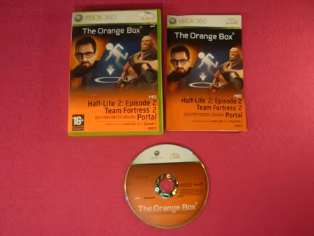 The Orange Box - Xbox 360 PAL Svensk Utgåva