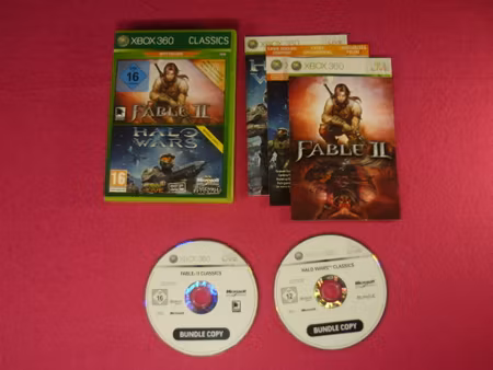 Fable 2 + Halo Wars - Xbox 360 PAL