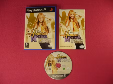 Hannah Montana Spotlight World Tour - PS2 Playstation 2 PAL
