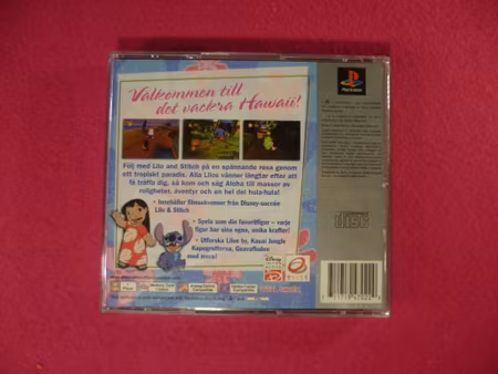 Lilo & Stitch: Trubbel i Paradiset - PS1 Playstation 1 PAL Svensk Utgåva