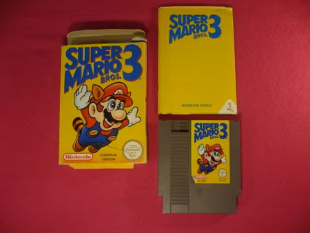 Super Marios Bros. 3 - NES PAL B European Version SCN