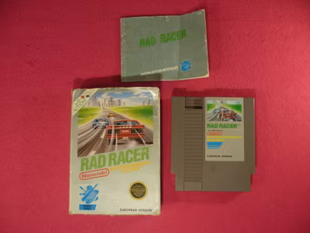 Rad Racer - NES European Version PAL B