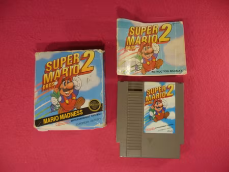 Super Mario Bros. 2 - NES PAL B European Version