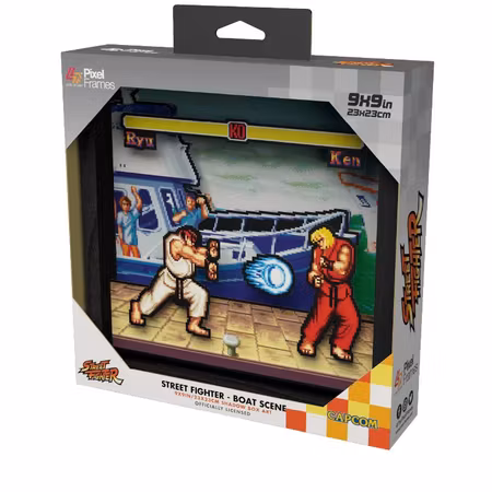 (Nytt) Street Fighter: Boat Scene - Pixel Frames