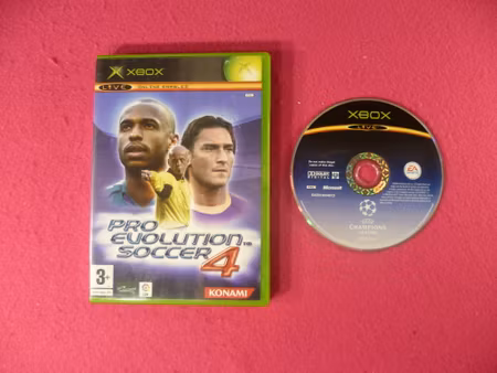 Pro Evolution Soccer 4 - XBOX PAL Svensk Utgåva