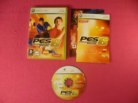 PES Pro Evolution Soccer 6 - Xbox 360 PAL Nordisk Utgåva