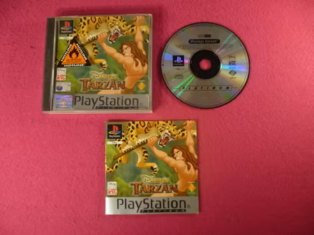 Tarzan - PS1 Playstation 1 PAL Svensk Utgåva
