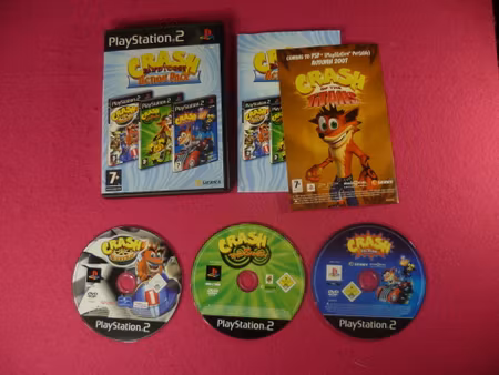 Crash Bandicoot Action Pack - PS2 Playstation 2 PAL