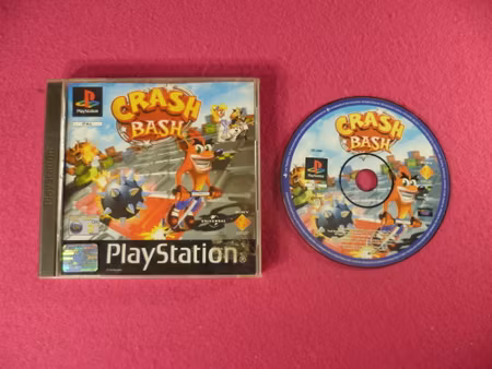 Crash Bash - PS1 Playstation 1 PAL Nordisk Utgåva