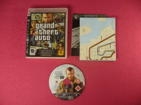 Grand Theft Auto IV (Inkl. Kartan) - Ps3 Playstation 3