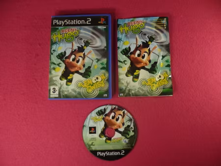 Agent Hugo: Lemoon Twist - PS2 Playstation 2 PAL Nordisk Utgåva