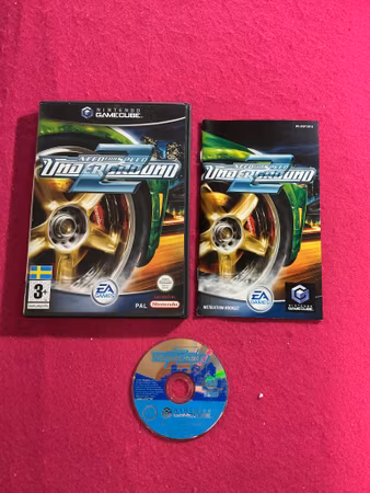 Need for Speed Underground 2 - Nintendo Gamecube PAL SWE