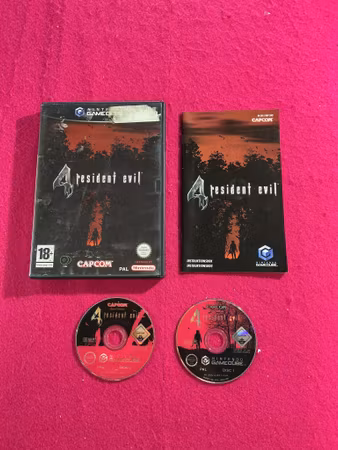 Resident Evil 4 - Nintendo Gamecube PAL EUR Nordisk Utgåva