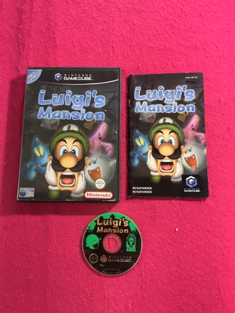 Luigi's Mansion - Nintendo Gamecube PAL UKV