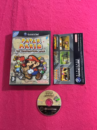 Paper Mario: The Thousand Year Door - Nintendo Gamecube PAL UKV