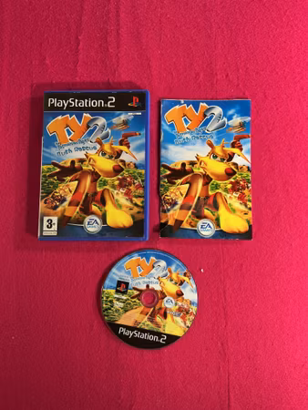 Ty the Tasmanian Tiger 2: Bush Rescue - PS2 Playstation 2 PAL Svensk Utgåva