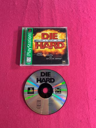 Die Hard Trilogy - PSone Playstation 1 NTSC U/C (Amerikansk Utgåva)