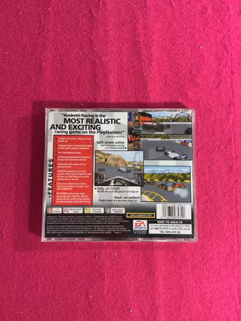 Andretti Racing - Psone Playstation 1 NTSC U/C (Amerikansk Utgåva)